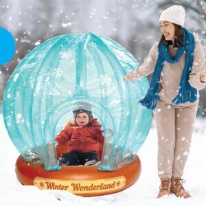 Inflatable Snow Globe Fort
